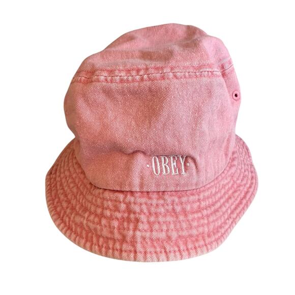 Obey Accessories - OBEY Bucket Hat Pink